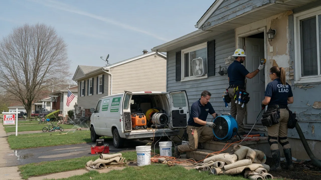 Flood Cleanup in Gardners, PA near me